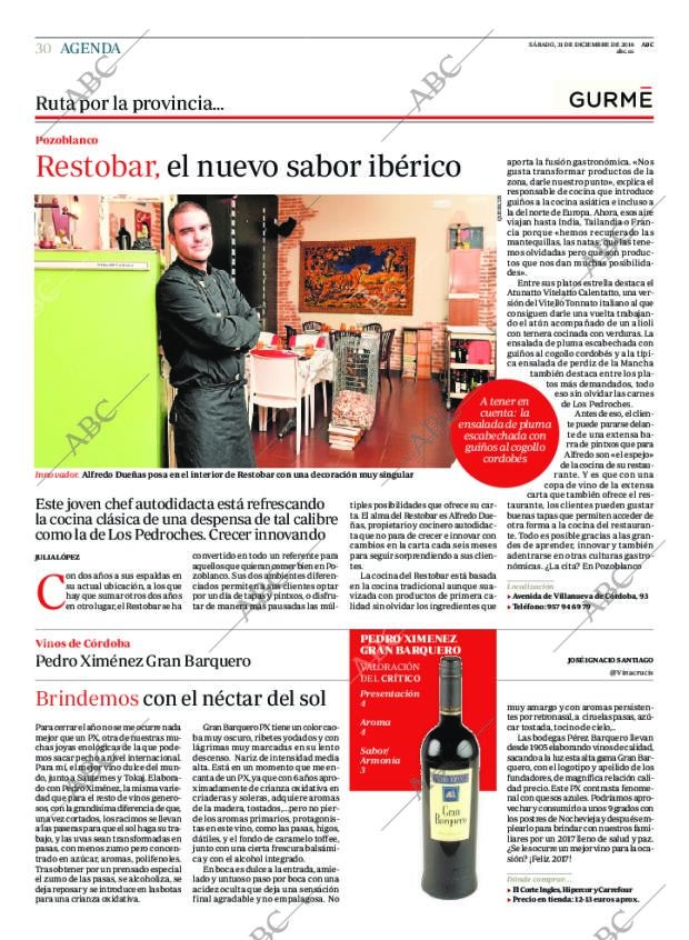 ABC CORDOBA 31-12-2016 página 30
