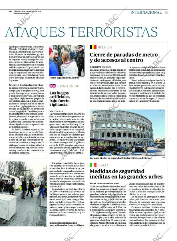 ABC CORDOBA 31-12-2016 página 45