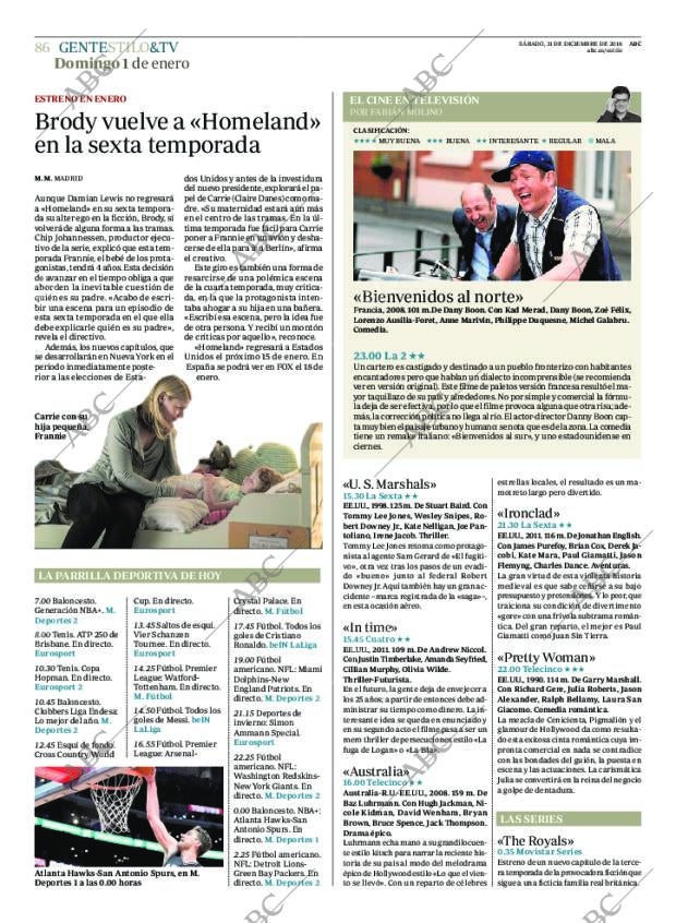 ABC CORDOBA 31-12-2016 página 86