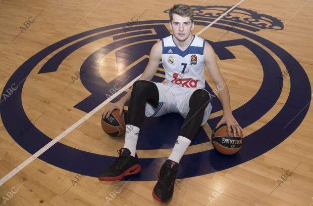 Entrevista al jugador de baloncesto del Real Madrid Luka Doncic - Archivo  ABC