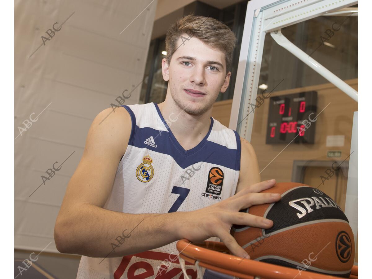 Entrevista al jugador de baloncesto del Real Madrid Luka Doncic