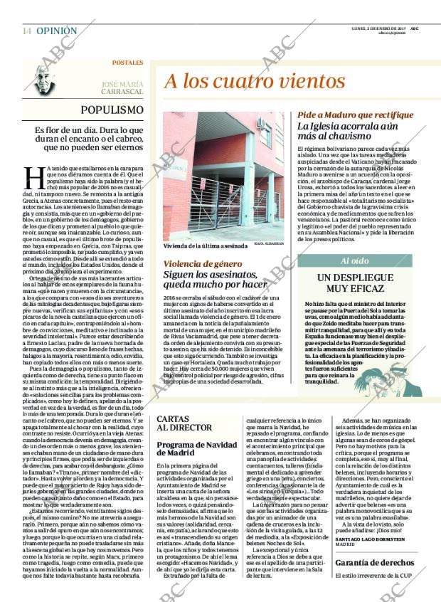 ABC MADRID 02-01-2017 página 14