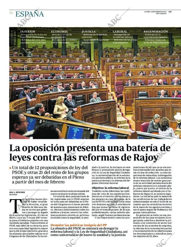 ABC MADRID 02-01-2017 página 16
