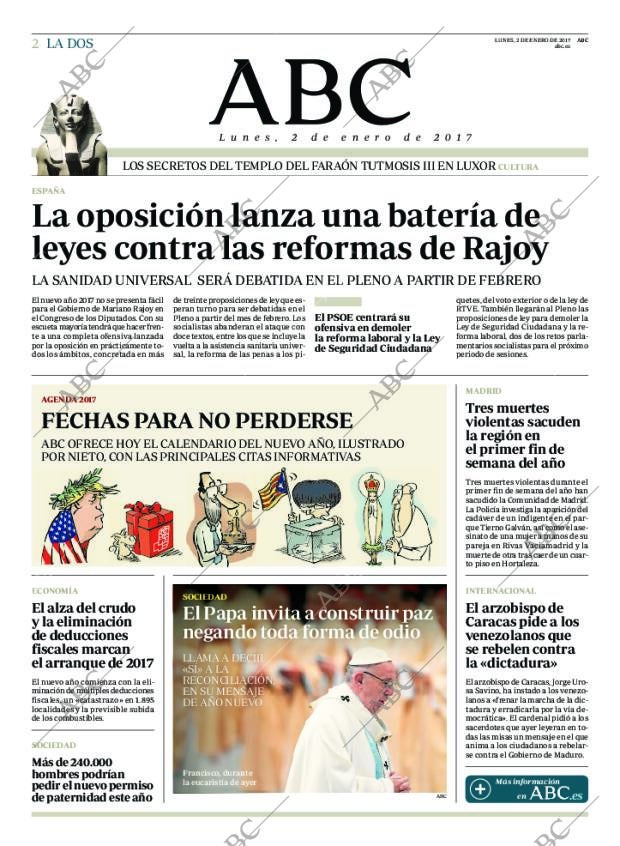 ABC MADRID 02-01-2017 página 2