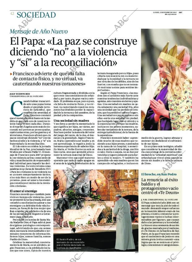 ABC MADRID 02-01-2017 página 42