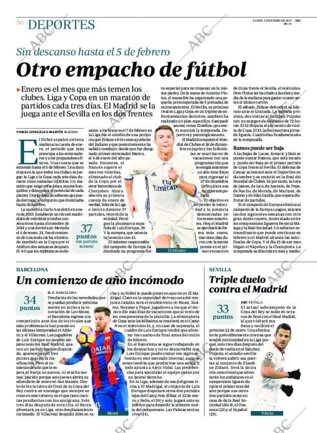 ABC MADRID 02-01-2017 página 50