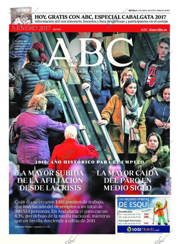 ABC SEVILLA 05-01-2017 página 1