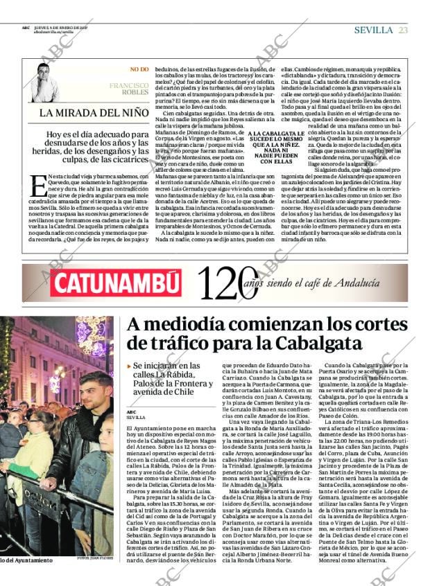 ABC SEVILLA 05-01-2017 página 23