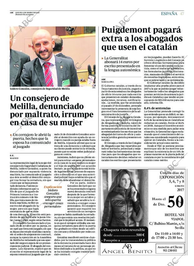 ABC SEVILLA 05-01-2017 página 47