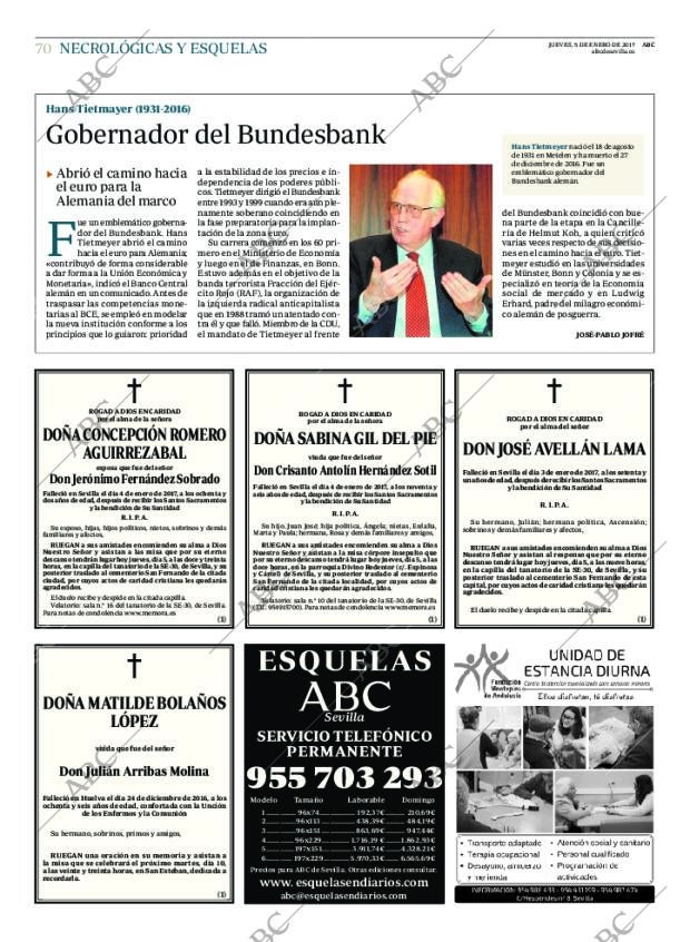 ABC SEVILLA 05-01-2017 página 70