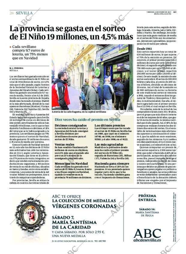 ABC SEVILLA 06-01-2017 página 28