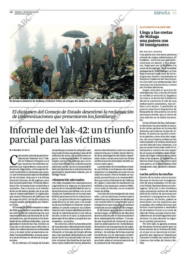 ABC SEVILLA 07-01-2017 página 45