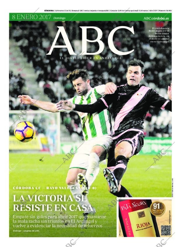 ABC CORDOBA 08-01-2017 página 1
