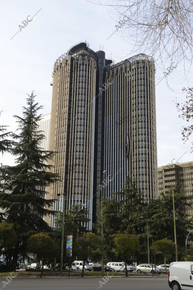 Vistas del rascacielos torre Europa