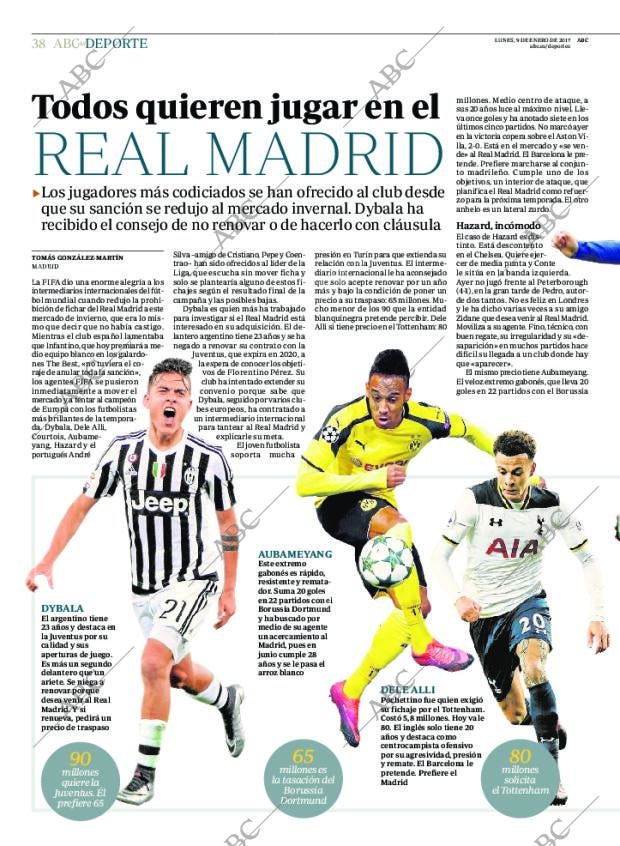 ABC CORDOBA 09-01-2017 página 38