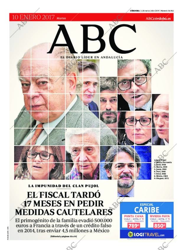 ABC CORDOBA 10-01-2017 página 1