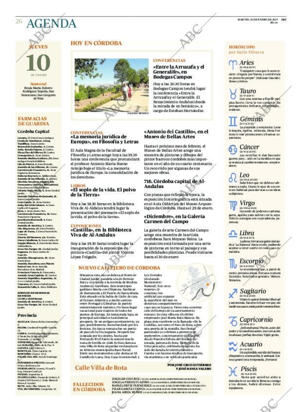 ABC CORDOBA 10-01-2017 página 26