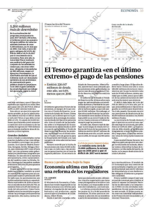 ABC MADRID 10-01-2017 página 33