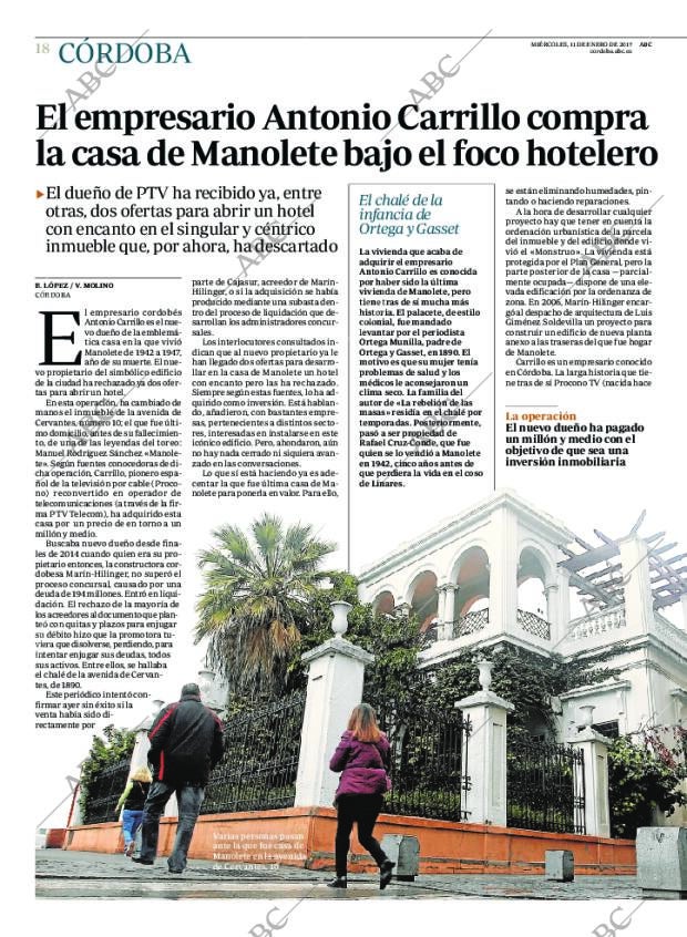 ABC CORDOBA 11-01-2017 página 18