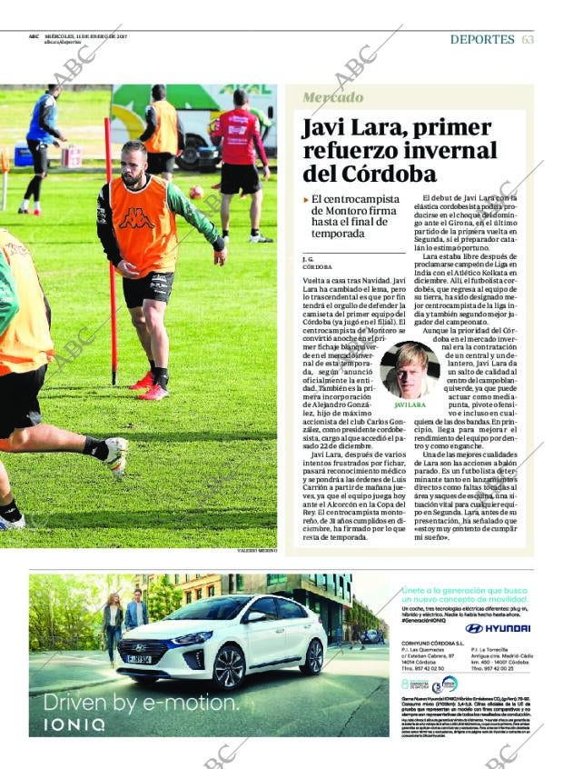 ABC CORDOBA 11-01-2017 página 63