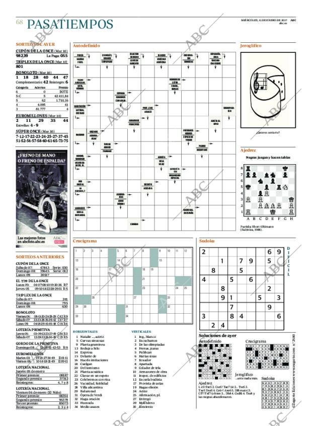 ABC CORDOBA 11-01-2017 página 68
