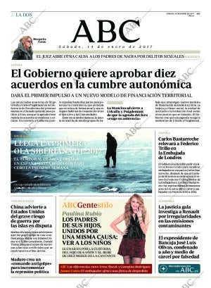 ABC MADRID 14-01-2017 página 2
