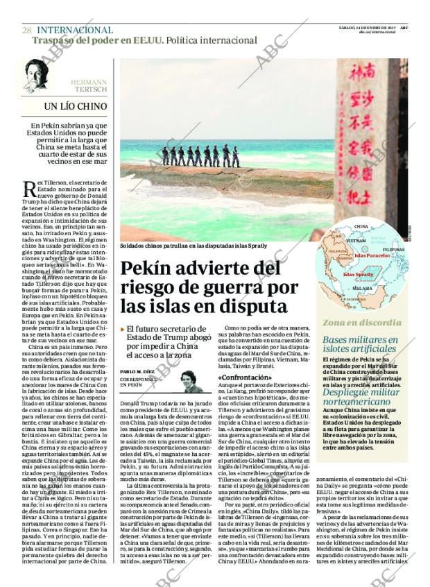 ABC MADRID 14-01-2017 página 28