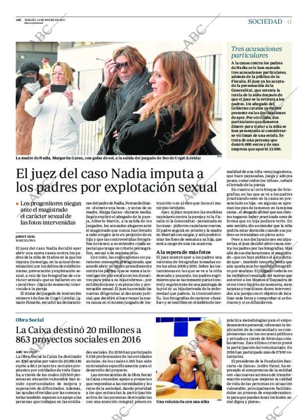 ABC MADRID 14-01-2017 página 41