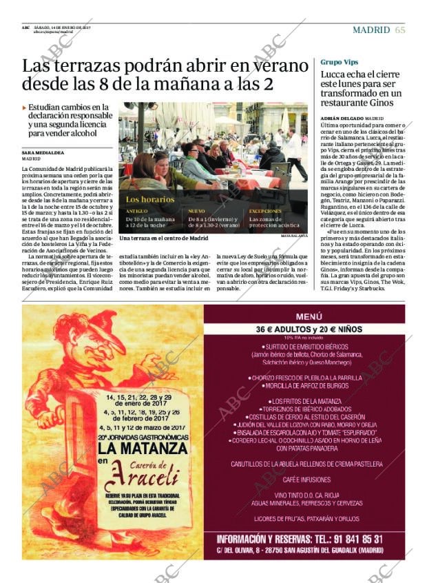 ABC MADRID 14-01-2017 página 65
