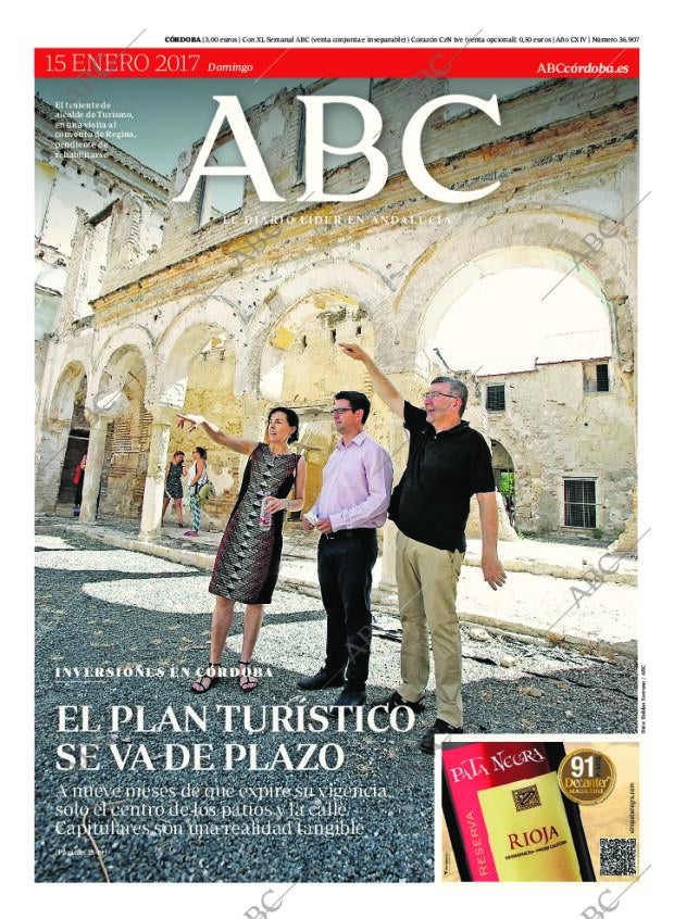 ABC CORDOBA 15-01-2017 página 1