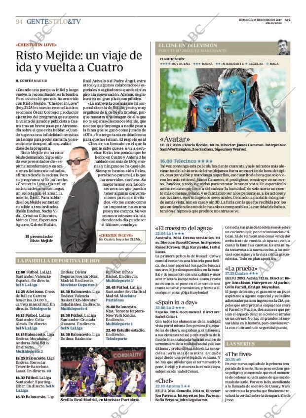 ABC MADRID 15-01-2017 página 94