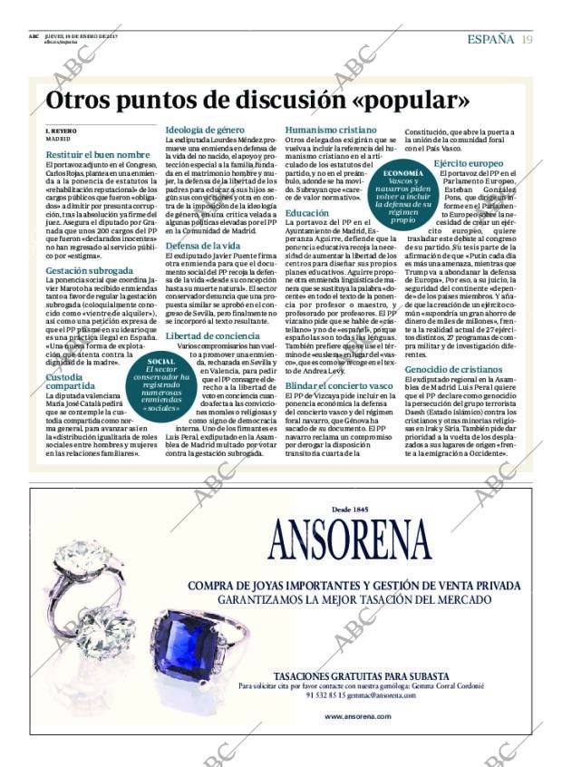 ABC MADRID 19-01-2017 página 19