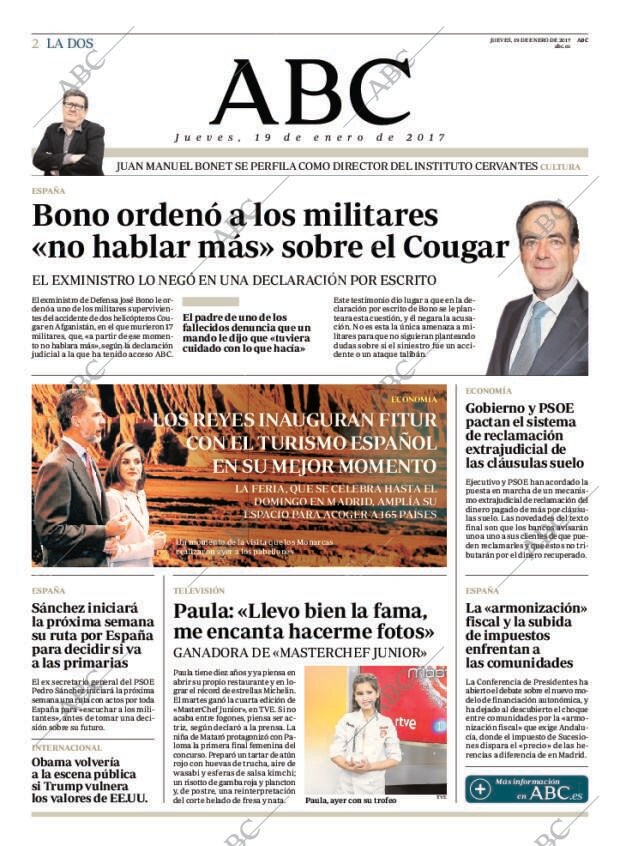 ABC MADRID 19-01-2017 página 2