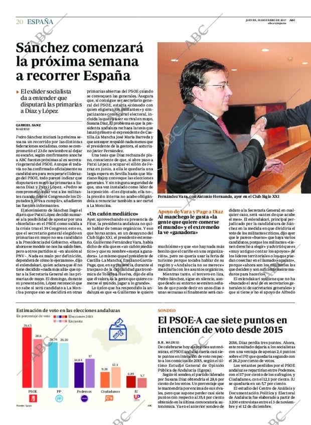 ABC MADRID 19-01-2017 página 20
