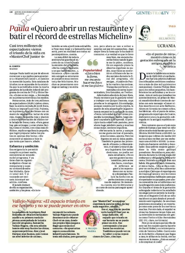 ABC MADRID 19-01-2017 página 77