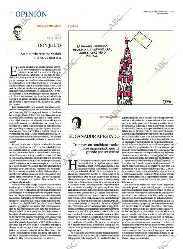 ABC MADRID 20-01-2017 página 12