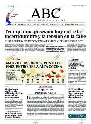 ABC MADRID 20-01-2017 página 2