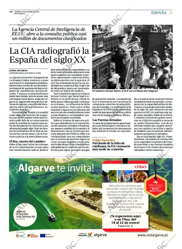 ABC MADRID 20-01-2017 página 21