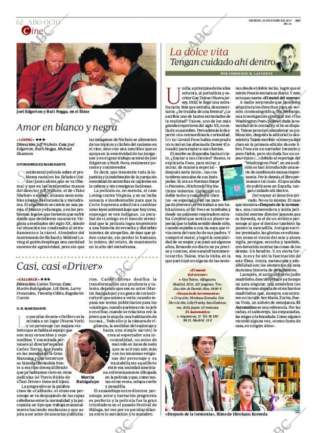 ABC MADRID 20-01-2017 página 62