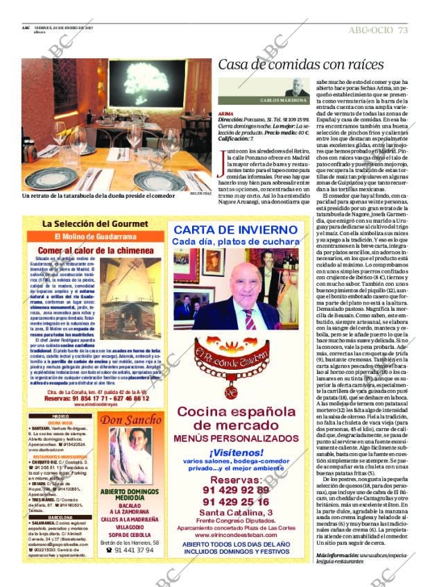 ABC MADRID 20-01-2017 página 73