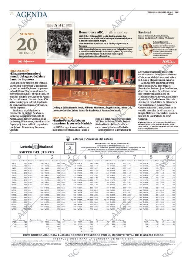ABC MADRID 20-01-2017 página 74
