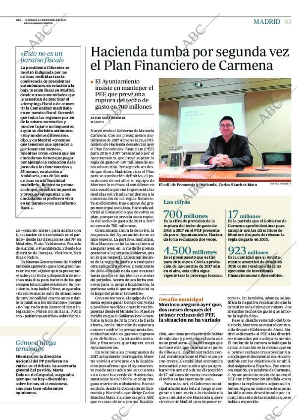 ABC MADRID 20-01-2017 página 83