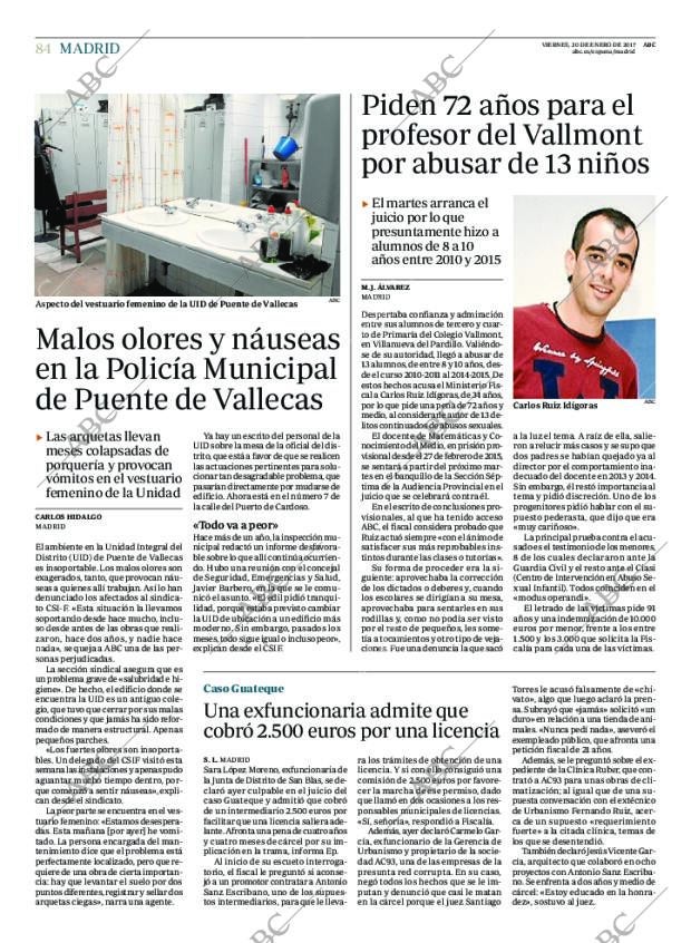 ABC MADRID 20-01-2017 página 84
