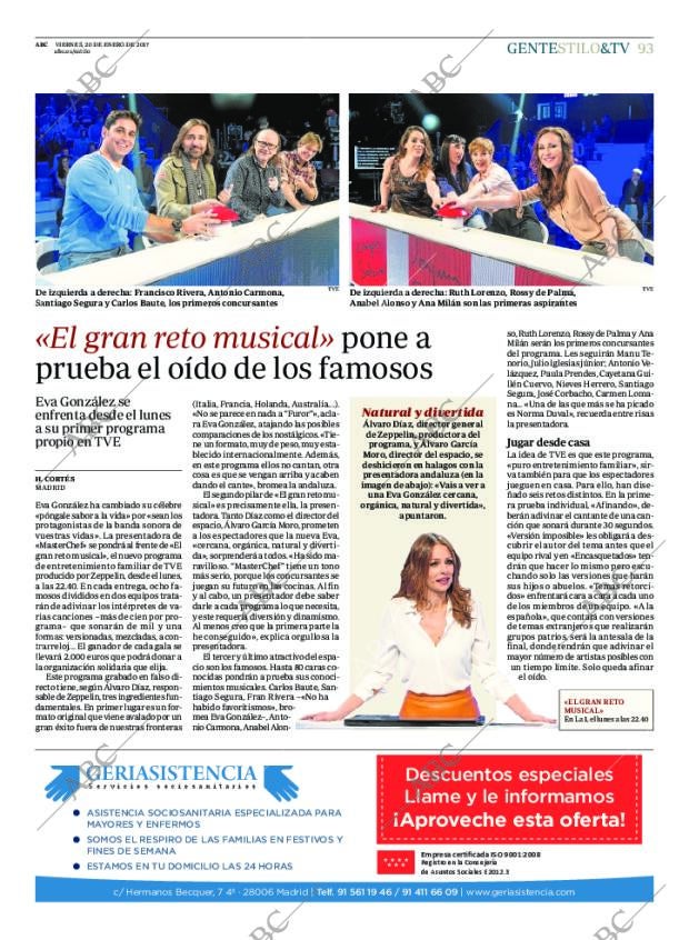 ABC MADRID 20-01-2017 página 93