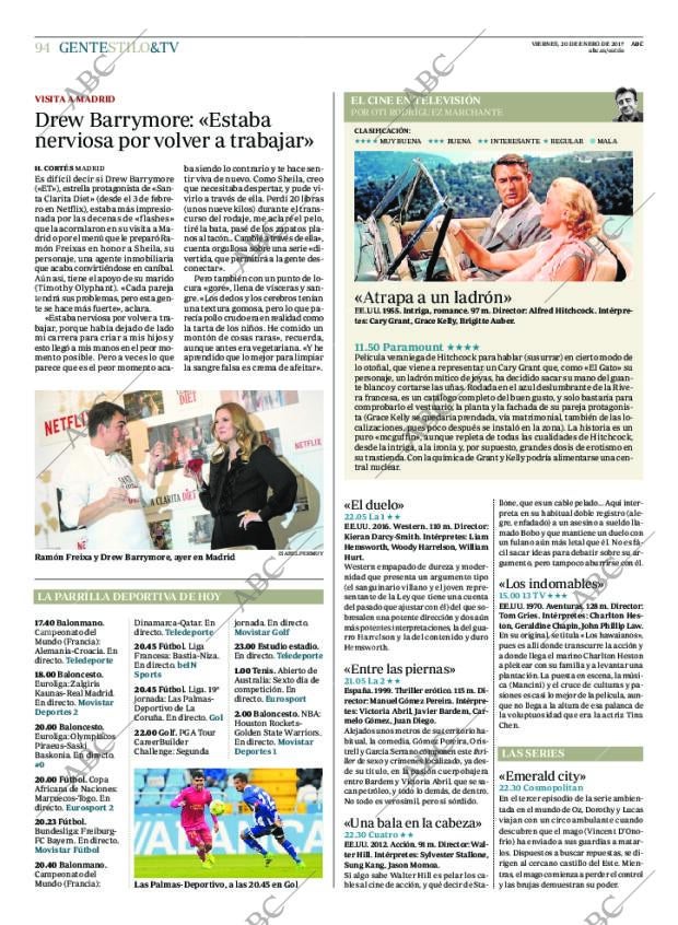 ABC MADRID 20-01-2017 página 94