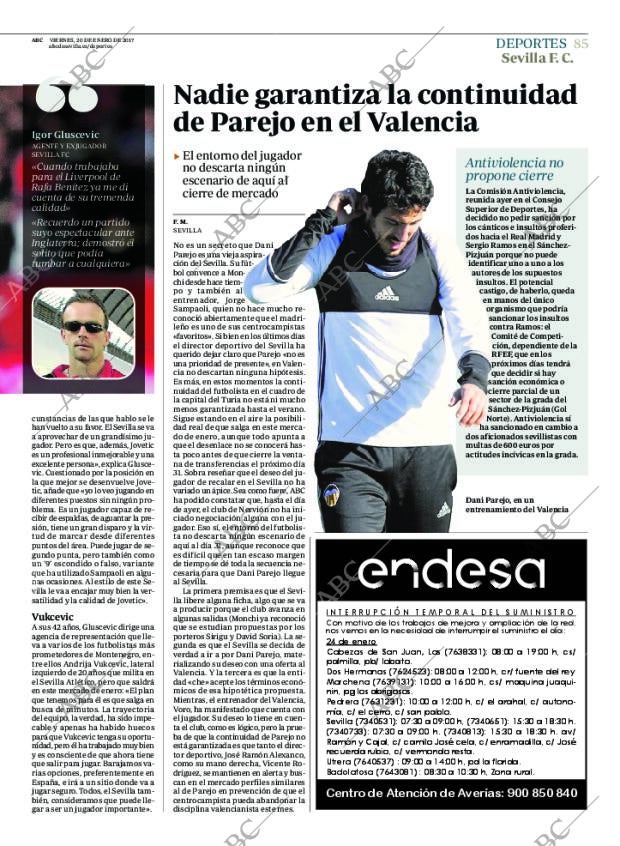 ABC SEVILLA 20-01-2017 página 85