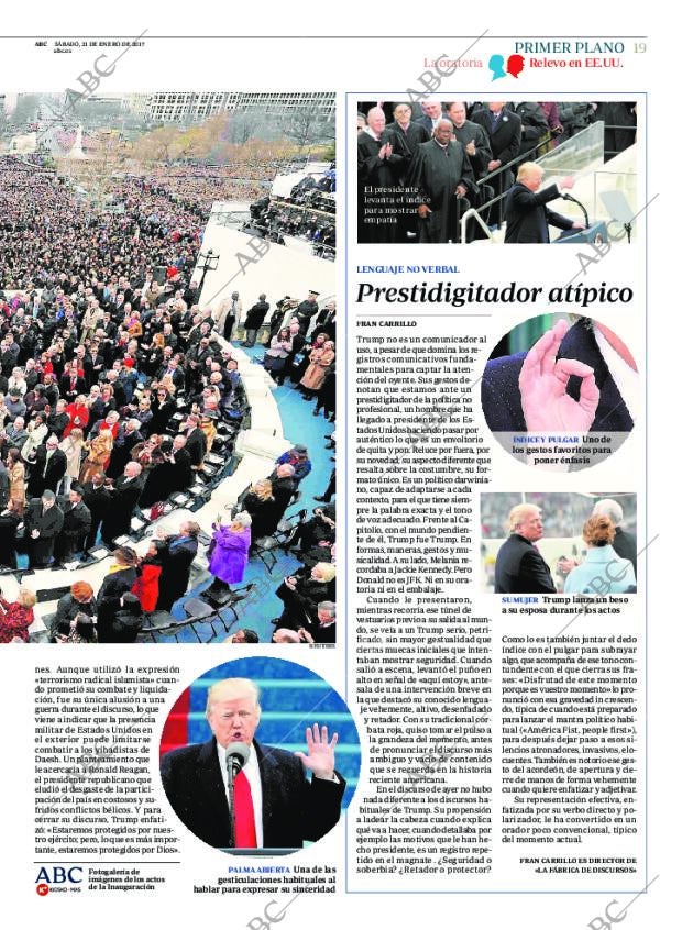 ABC MADRID 21-01-2017 página 19