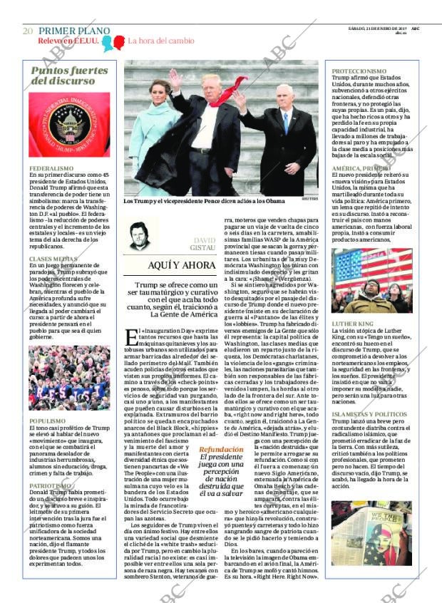 ABC MADRID 21-01-2017 página 20