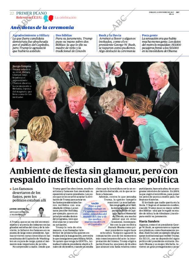 ABC MADRID 21-01-2017 página 22