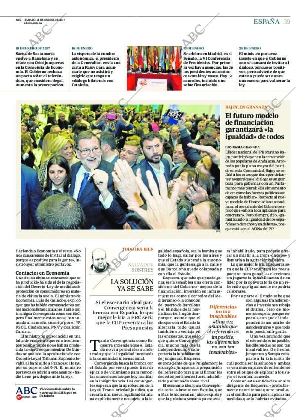 ABC MADRID 21-01-2017 página 39